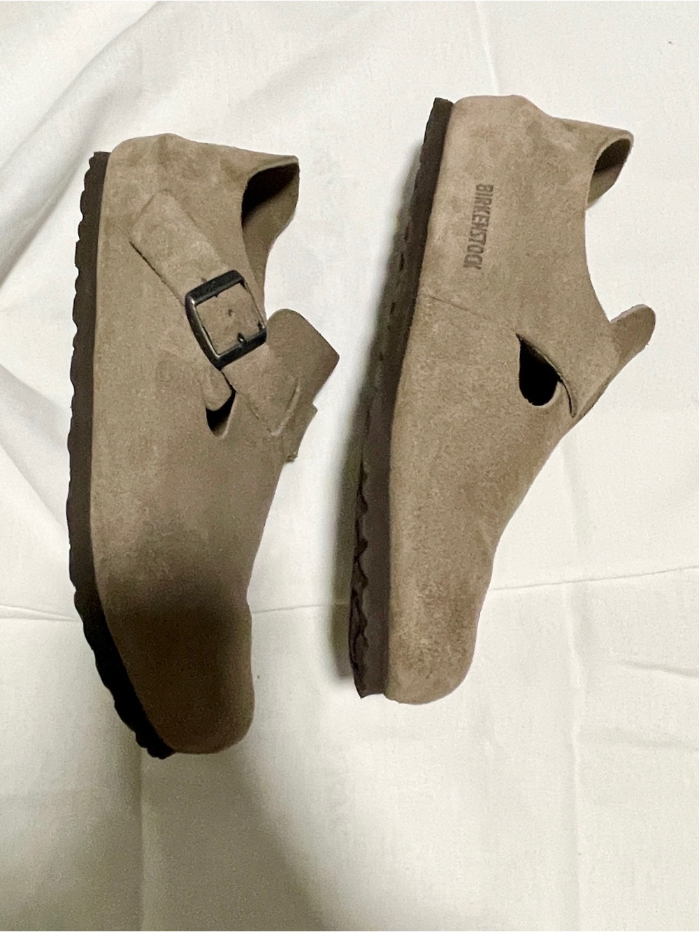 Birkenstock London Taupe Suede - Picture 4 of 5